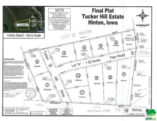 LOT 3 TITAN ROAD, HINTON, IA 51024 - Image 1